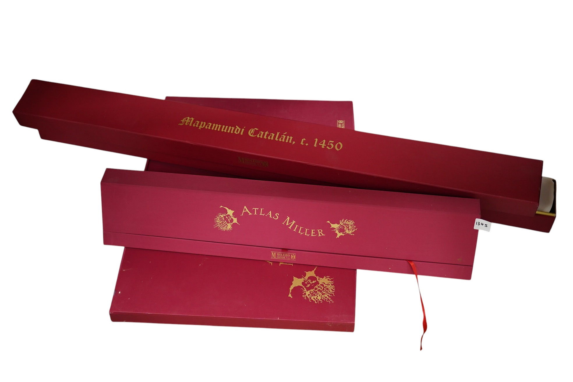 Moleiro Editions facsimiles – two Atlas Miller and a Mapamundi Catalan map
